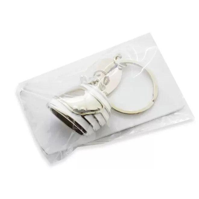 PORTE CLE EN METAL PERSONNALISE 'METALO CASQUE'