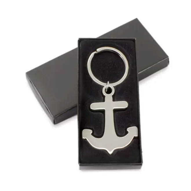 PORTE CLE EN METAL PERSONNALISE 'METALO ANCRE'