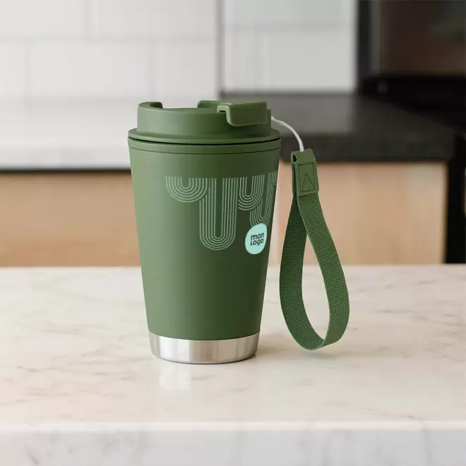 MUG DOUBLE PAROI PLASTIQUE PERSONNALISE 300ML 'MALTEAS'