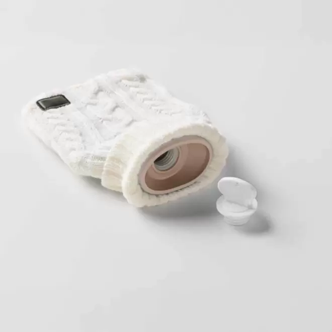 BOUILLOTTE PERSONNALISABLE HOUSSE TRICOTE 450ML 'DOULEY'