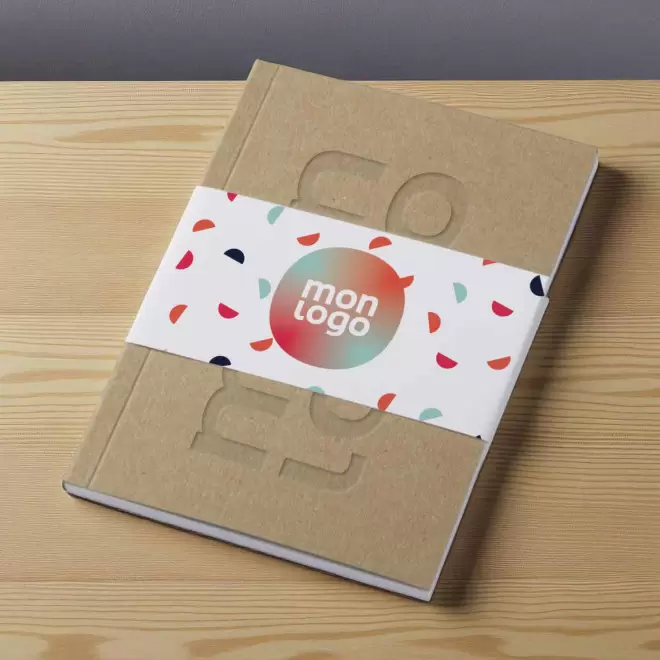 CARNET SOUPLE A6 PERSONNALISE 'HURVY KRAFT'
