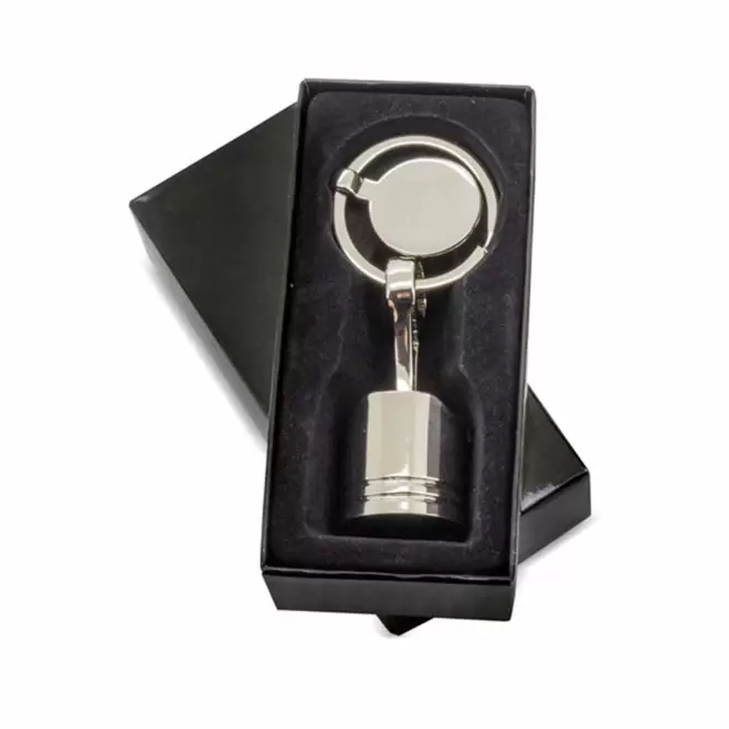 PORTE CLE EN METAL PERSONNALISABLE 'METALO PISTON'