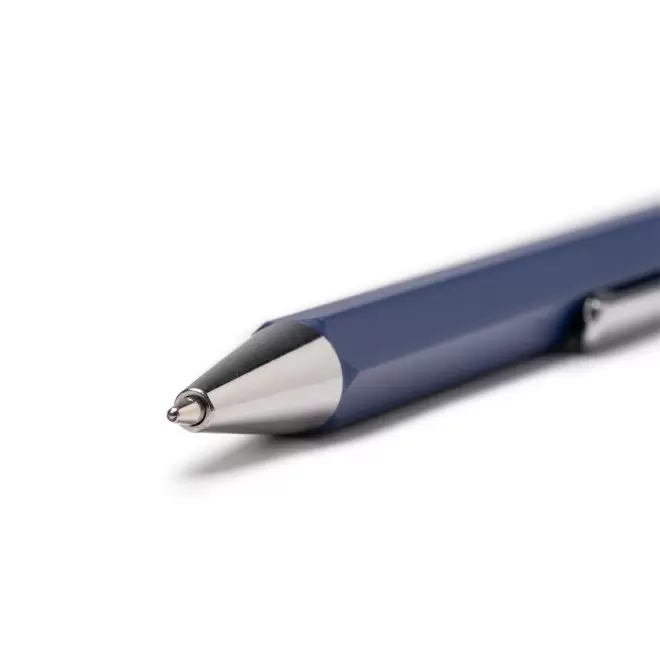 STYLO HEXAGONAL PERSONNALISE EN METAL ET BAMBOU 'CONI'