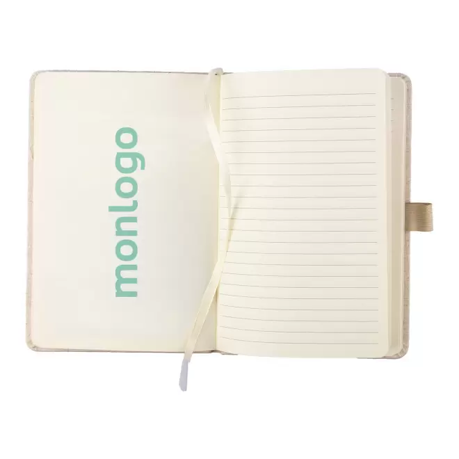 CARNET PERSONNALISABLE A5 EN CAHNVRE 'CHANVRI'