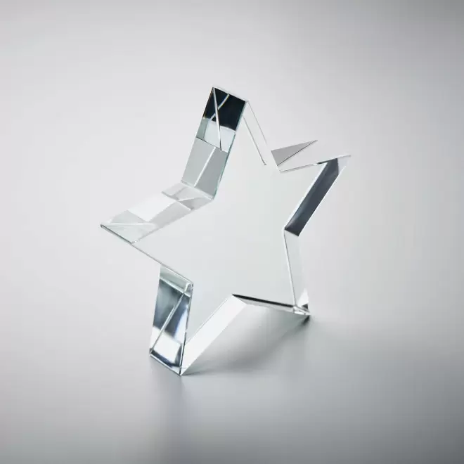 TROPHEE PERSONNALISE EN VERRE ETOILE 'EKURO'