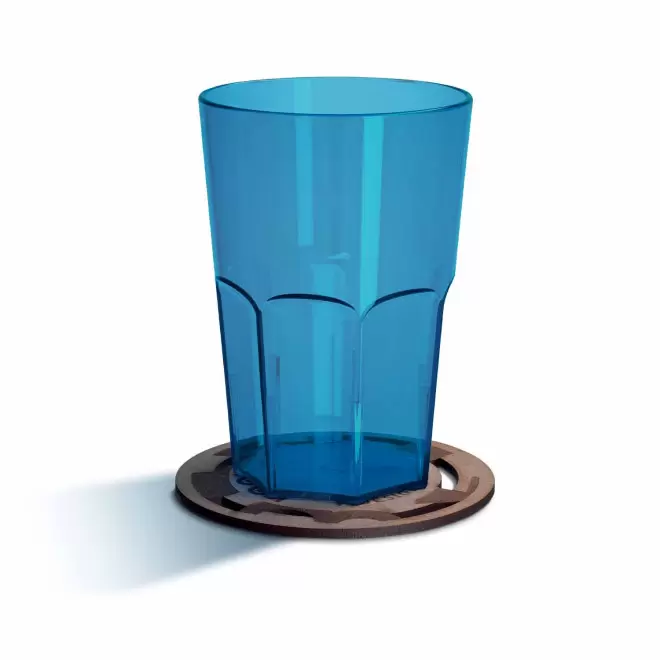 DESSOUS DE VERRE PERSONNALISABLE EN BOIS 'IRWIN'