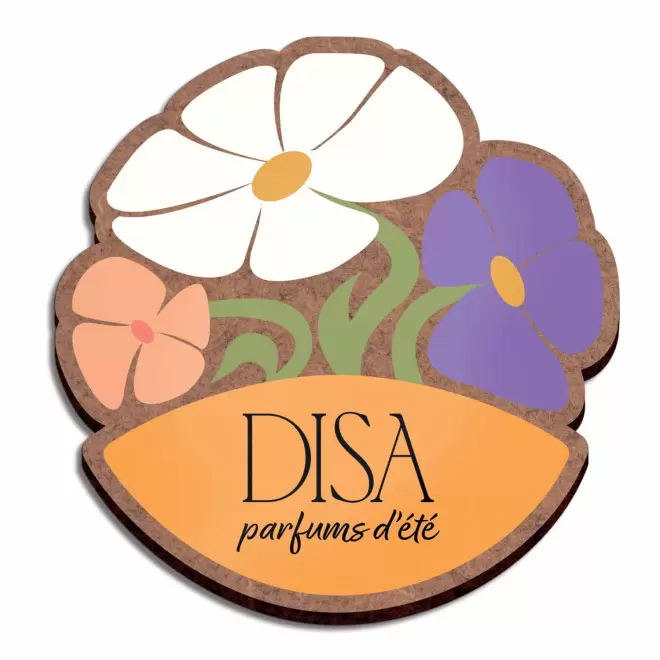 DESSOUS DE VERRE PERSONNALISABLE EN BOIS 'IRWIN'