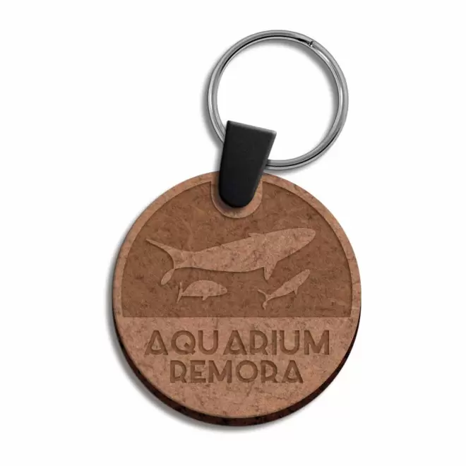 PORTE CLE EN BOIS PERSONNALISE SUR MESURE 'IRWIN 4CM'