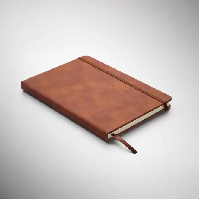 CARNET PERSONNALISABLE A5 PU RECYCLE 'MARCO'