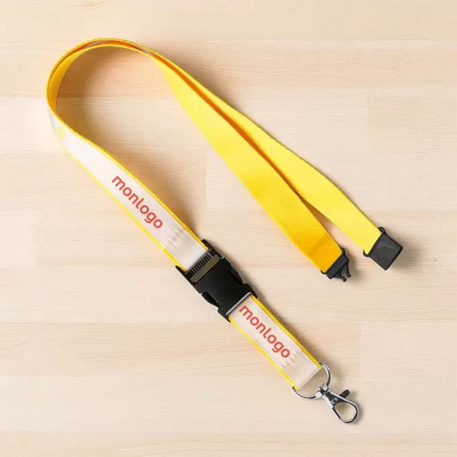 LANYARD AVEC SATIN PERSONNALISABLE 'FORTUNA SATIN'
