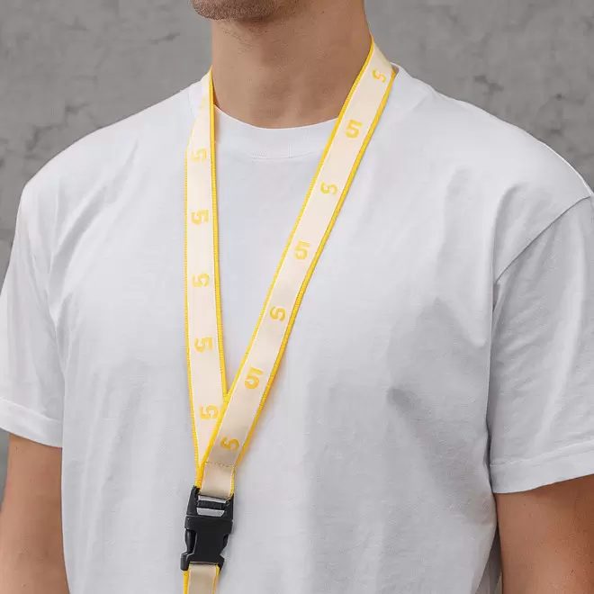LANYARD AVEC SATIN PERSONNALISABLE 'FORTUNA SATIN'