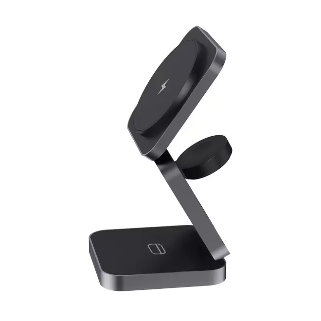 CHARGEUR PLIABLE 3EN1 15W PERSONNALISABLE 'URBAN'