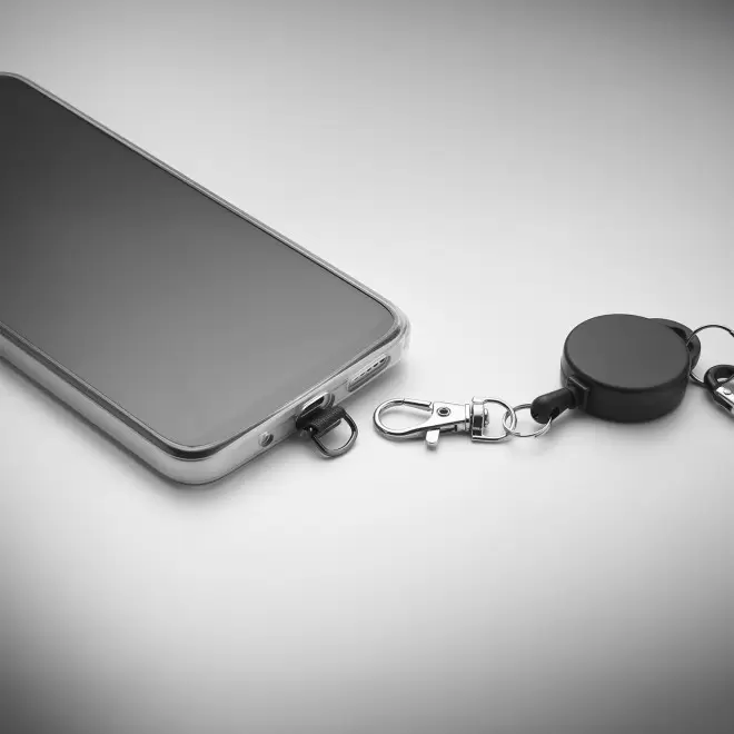 TOUR DE COU TELEPHONE PERSONNALISABLE 'RETRACTO'