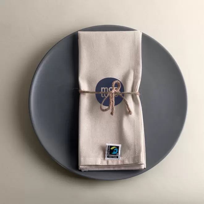 TORCHON SET DE TABLE PERSONNALISABLE 140GR/M2 'CHANTON'