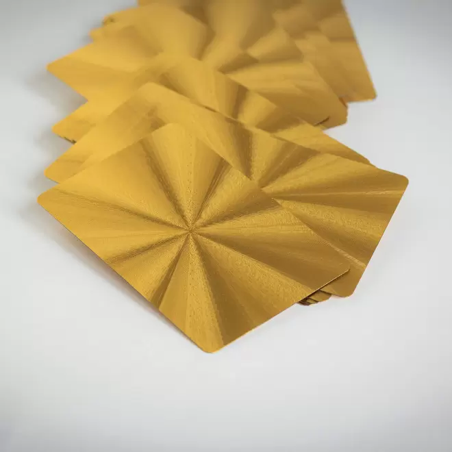 JEU DE 54 CARTES WATERPROOF PERSONNALISABLE 'GOLDEY'