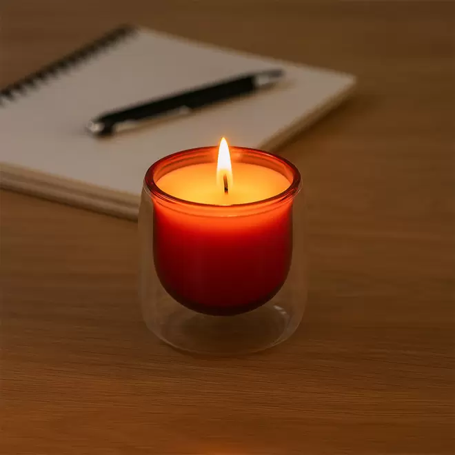 BOUGIE PARFUMEE PERSONNALISEE POT EN VERRE 'POTYL'