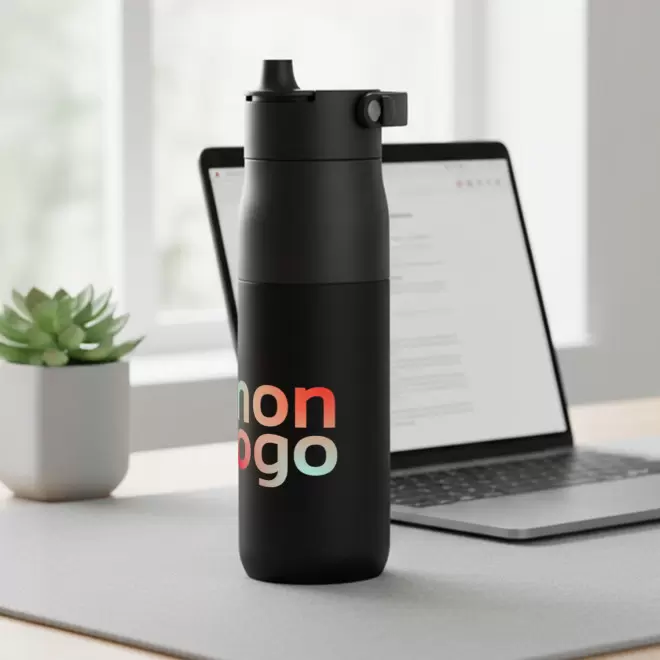 BOUTEILLE ISOTHERME 680ML PERSONNALISABLE 'LARQ SWIG TOP'