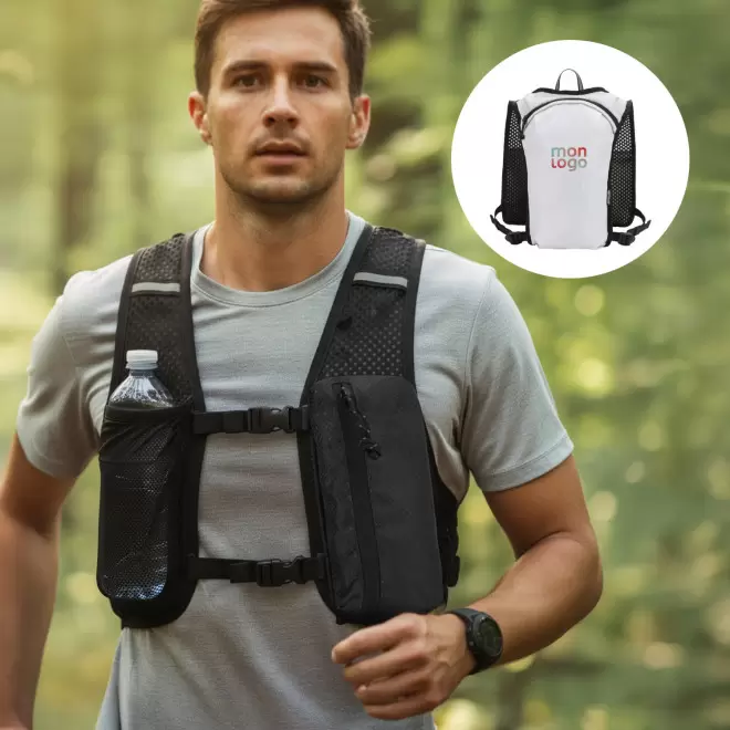 GILET DE COURSE PERSONNALISABLE 'ALEXO'