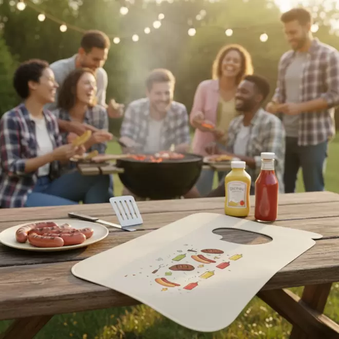 BAVOIR ADULTE NON TISSE PERSONNALISABLE 'YODE SUBLI'