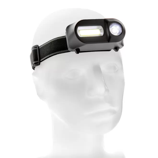 LAMPE FRONTALE COB PERSONNALISABLE 'FRONTALO'