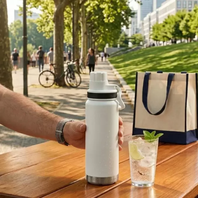 BOUTEILLE ISOTHERME PERSONNALISABLE 'DARU BOISSONS GAZEUSES'
