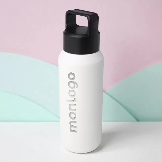 BOUTEILLE ISOTHERME PERSONNALISABLE 'CROFI BOISSONS GAZEUSES'