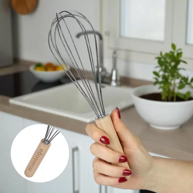 FOUET DE CUISINE PERSONNALISABLE 'MOUSSY'