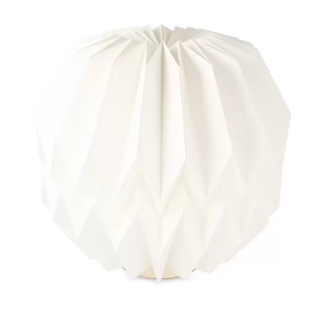 LAMPE PERSONNALISABLE LED EN PAPIER PLIABLE 'AURA ROND'