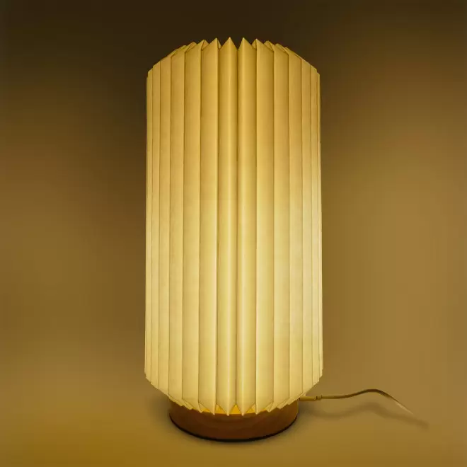 LAMPE LED EN PAPIER PLIABLE PERSONNALISABLE 'AURA MAXI'