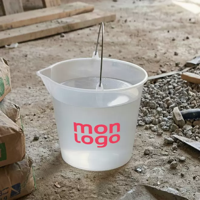 SEAU MESUREUR PERSONNALISABLE 'LUNEX 6 LITRES'