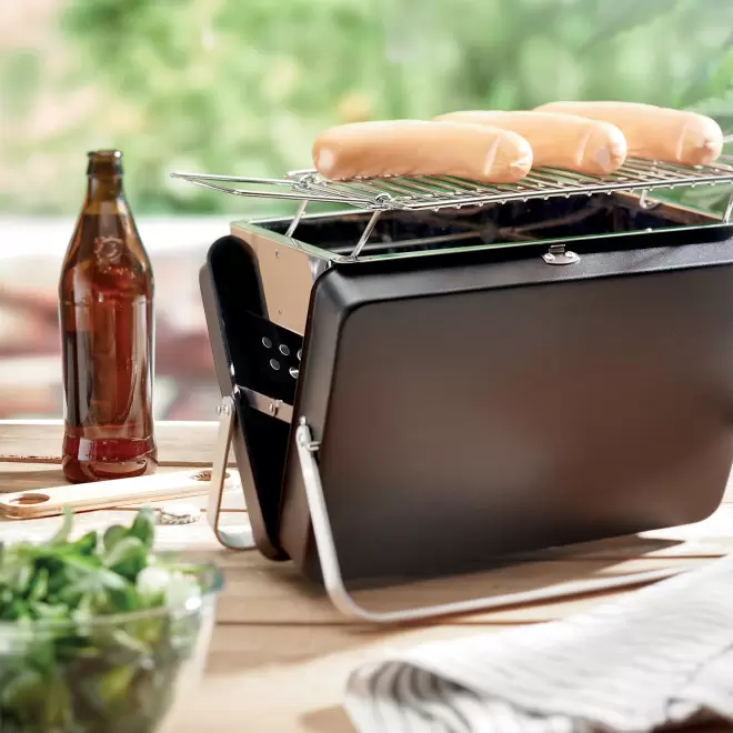 BARBECUE PORTABLE EN ACIER PERSONNALISABLE 'GUEZ'