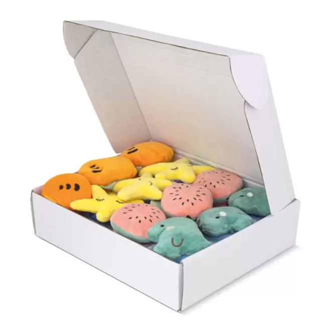 SET 12 SERVIETTES PERSONNALISABLES 'WOUFFY MARIN'