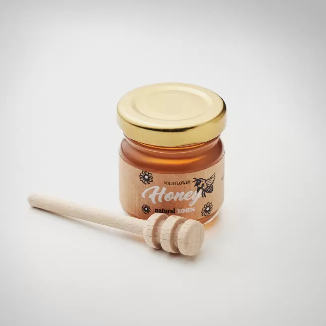 POT DE MIEL EUROPE PERSONNALISABLE 'HONEY BOX'