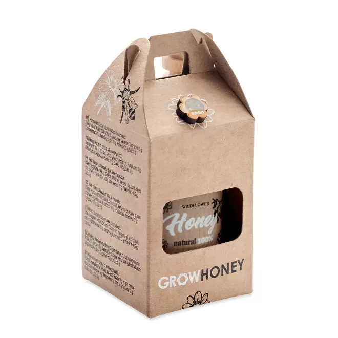 POT DE MIEL EUROPE PERSONNALISABLE 'HONEY BOX'