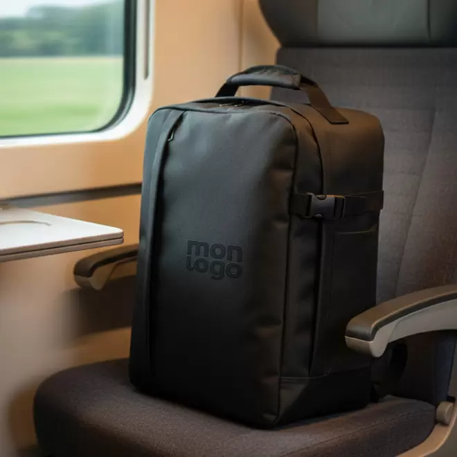 SAC A DOS CABINE PERSONNALISABLE 'ZEBROS CABINE'