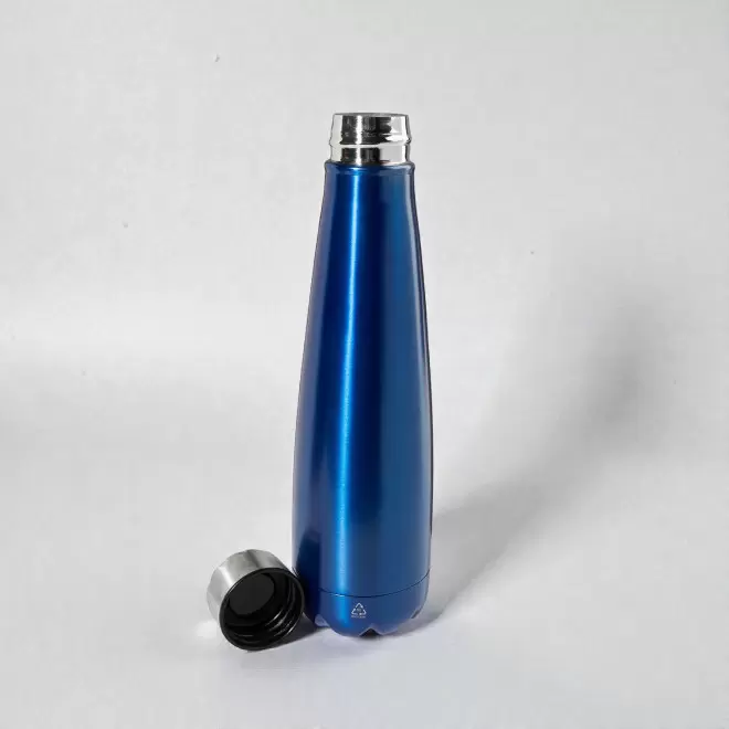 BOUTEILLE PUBLICITAIRE EN ACIER RECYCLE 600ML 'POIRY'