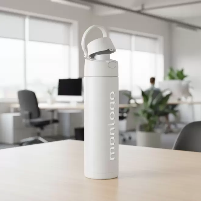 GOURDE PUBLICITAIRE EN ACIER RECYCLE 650ML 'VERSATO'