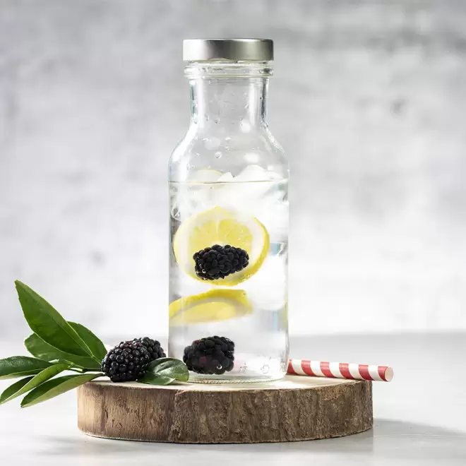 BOUTEILLE EN VERRE PERSONNALISABLE 'CARF EUROPE'