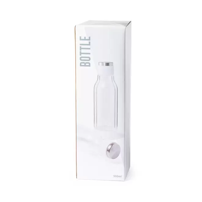 BOUTEILLE PUBLICITAIRE  ISOTHERME VERRE 500ML 'BORISO' 