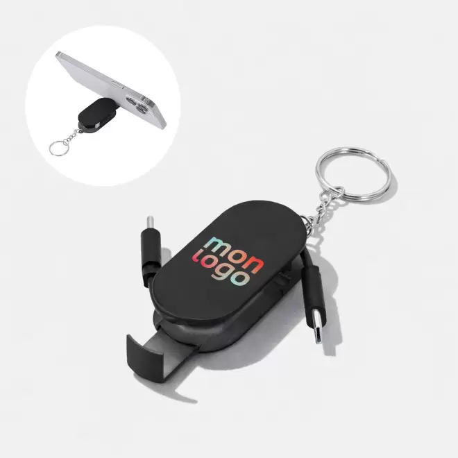 CABLE SUPPORT TELEPHONE PERSONNALISABLE 'SUTRIO'