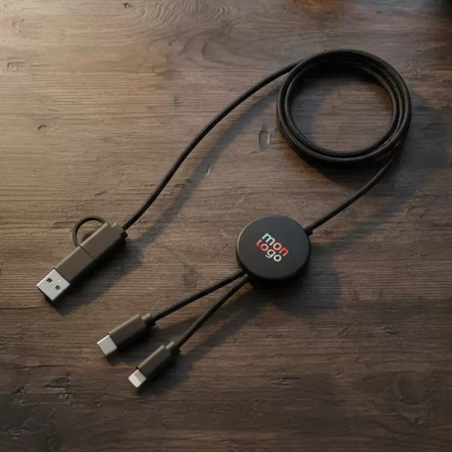 CABLE DE CHARGE PERSONNALISABLE 'ONTARIA LONG ABS'
