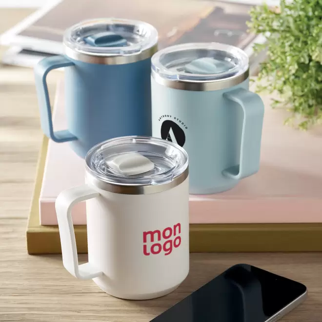 MUG NOMADE 400ML PERSONNALISABLE 'TOODI POIGNEE RECYCLE'