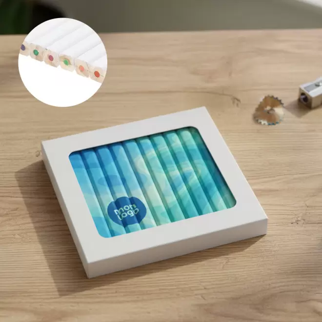 CRAYONS COULEUR PERSONNALISABLES 'LUCIE'