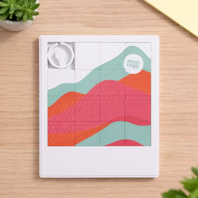 MINI PUZZLE CASSE TETE PERSONNALISABLE 'GUS RECYCLE XXL'