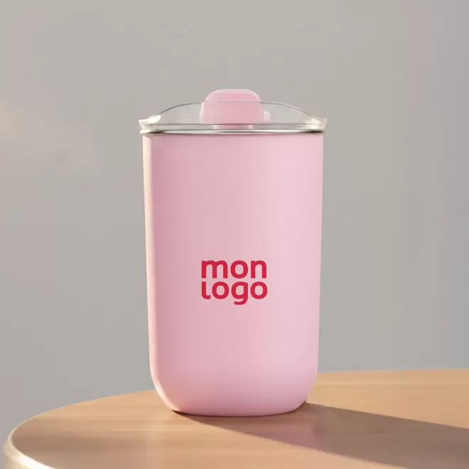 MUG ISOTHERME PERSONNALISABLE 350ML 'PIPOP'
