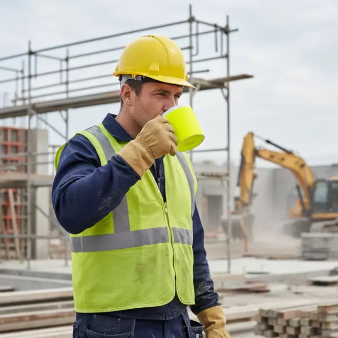 MUG CERAMIQUE INTERIEUR BLANC PERSONNALISABLE 'SOFT COLOR FLUO'