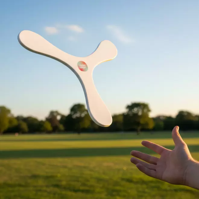 FRISBEE BOOMERANG PERSONNALISABLE 'BORI'