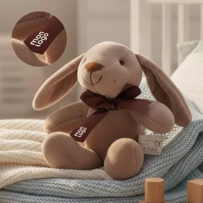 PELUCHE LAPIN PERSONNALISABLE 'HALY'