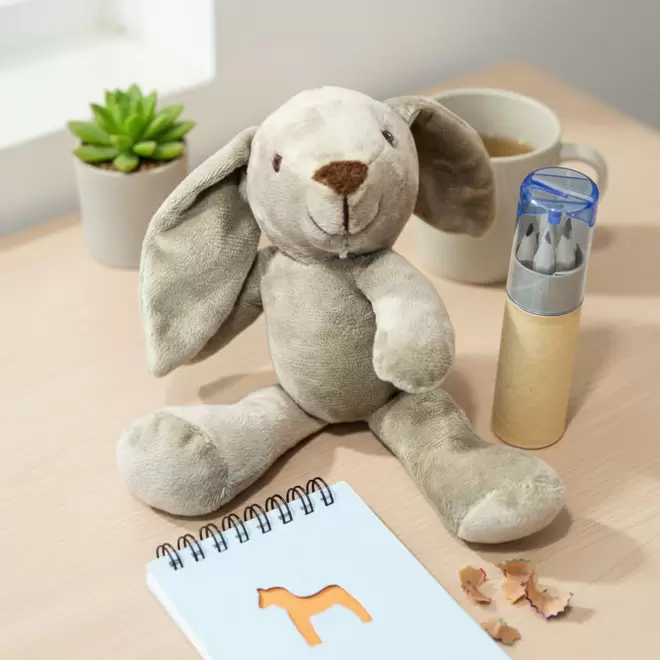 PELUCHE LAPIN PERSONNALISABLE 'HALY'