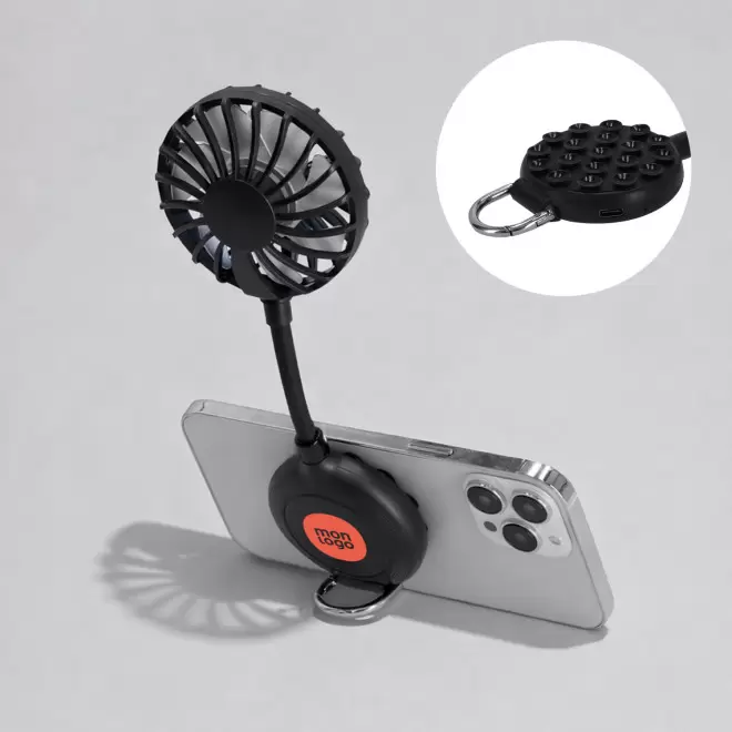 VENTILATEUR TELEPHONE PERSONNALISE 'WIND VENTOUSE'